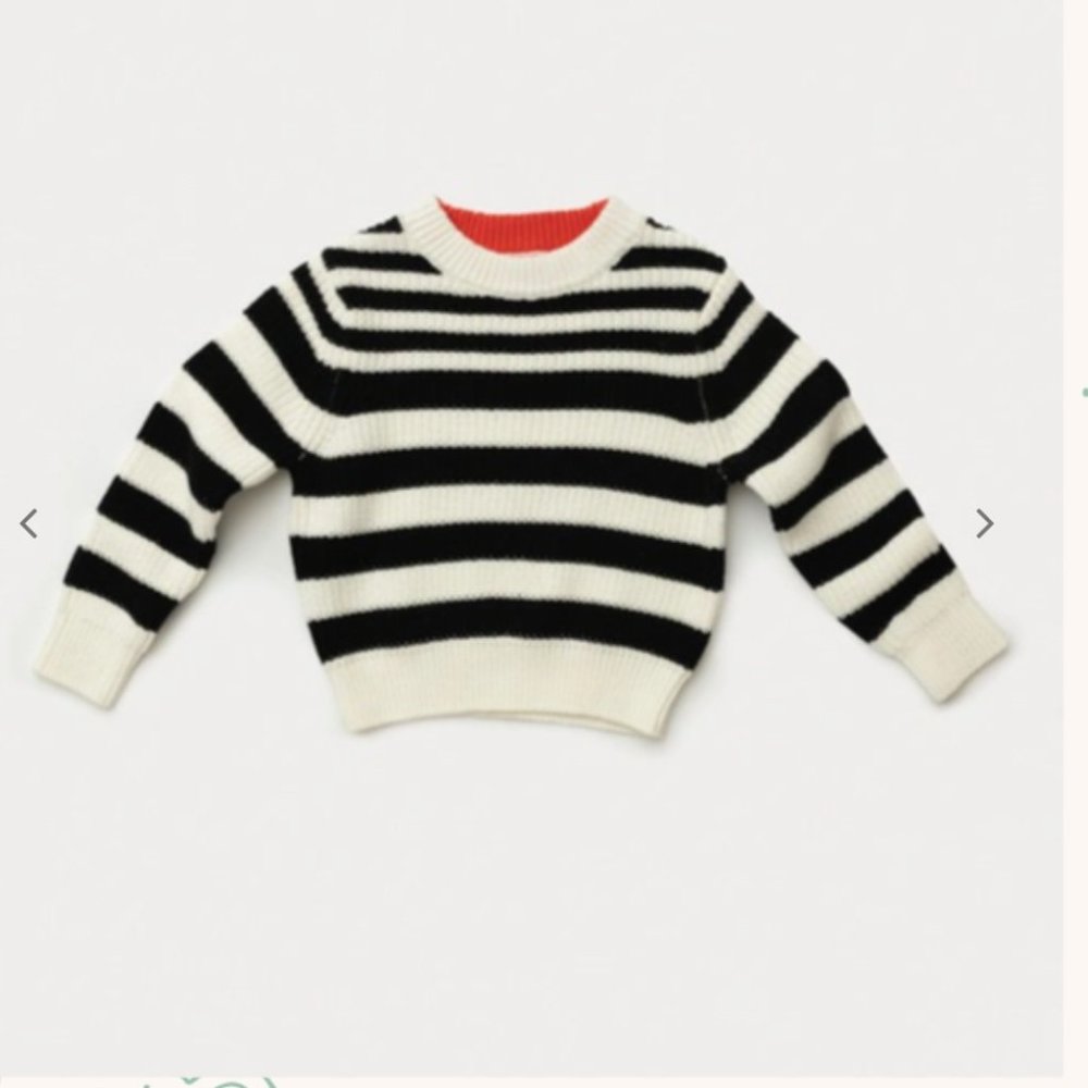 Graduated Stripe Sweater by Pastel